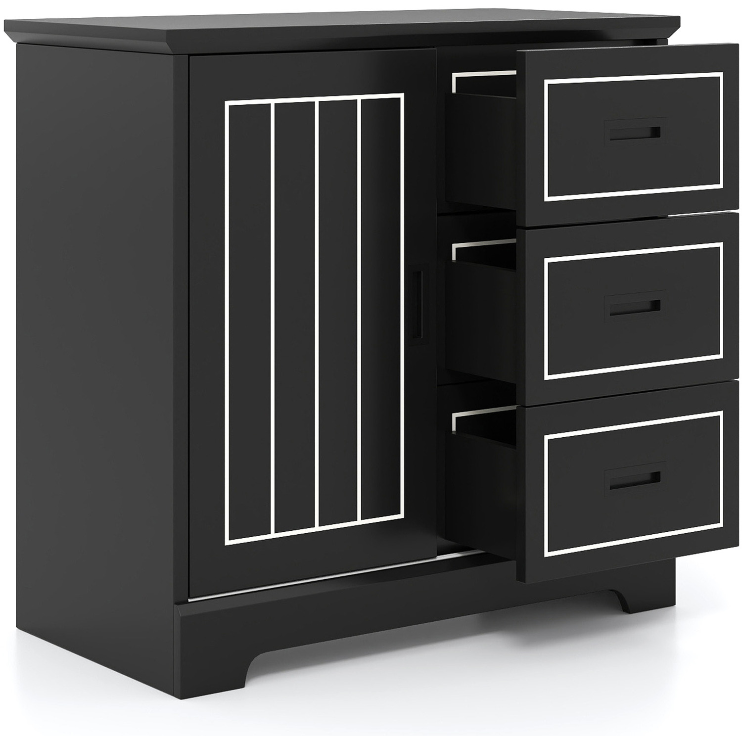 Farmhouse Sideboard - Black
