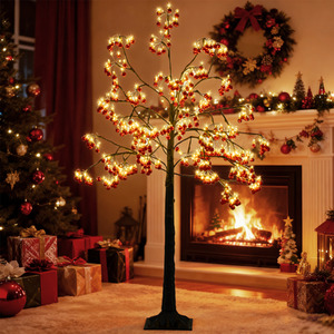 Lighted Holiday Xmas Tree