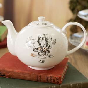 Victoria And Albert Alice In Wonderland Large Teapot