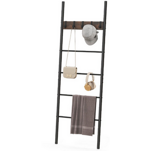 5-Tier Wall Leaning Blanket Ladder
