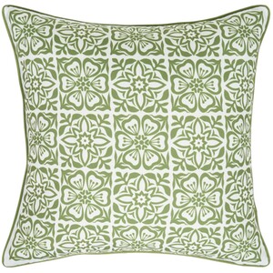 Geo Tile Outdoor Cushion - Orange