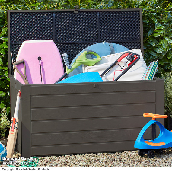 680 Litre Garden Storage Box with Sit-on Lid