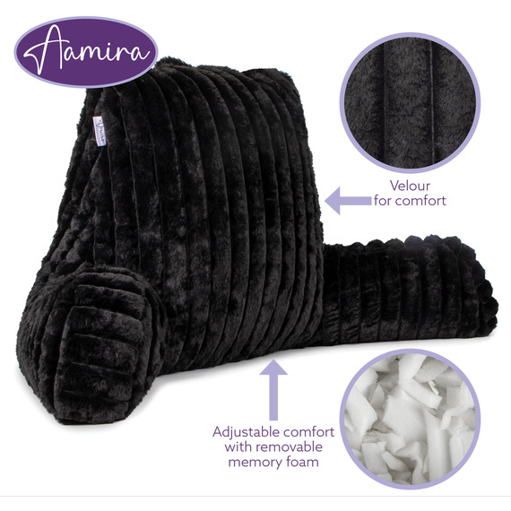 Deluxe Large Shredded Memory Foam Reading Pillow