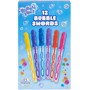 Pack of 12 Bubble Swords