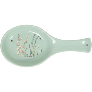Floral Bees Spoon Rest