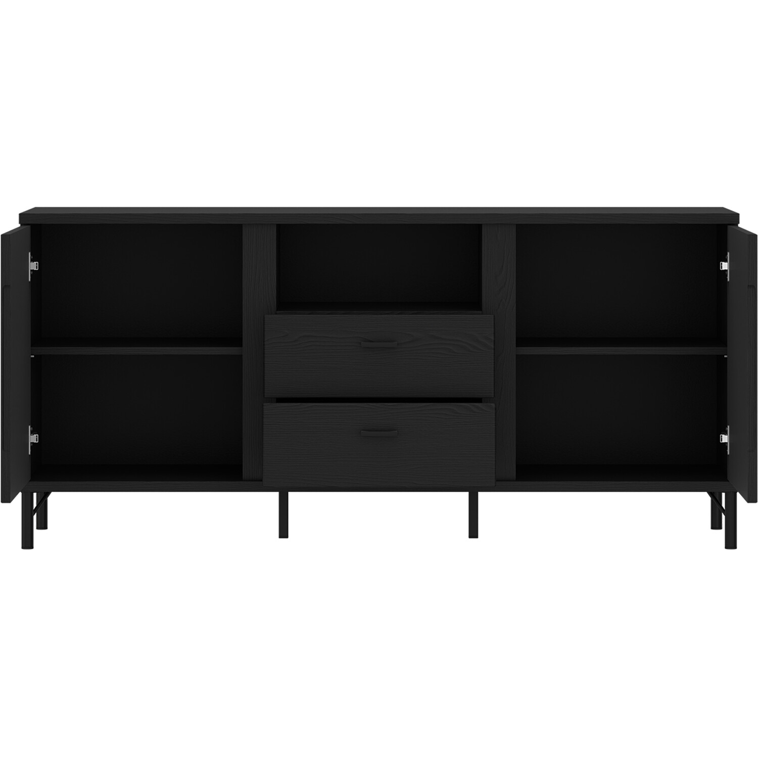 Lusaka Tv Cabinet - Black Graphite 2