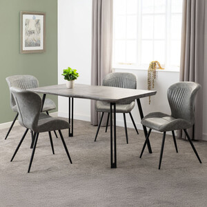 Quebec Wave Edge Dining Set
