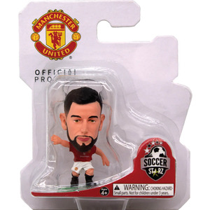 SoccerStarz Man Utd Bruno Fernandes - Home Kit  Classic Kit  5cm Figure