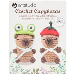 Crochet Capybaras Kit