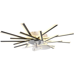 Remote-Controlled Dimmable LED Fan Light