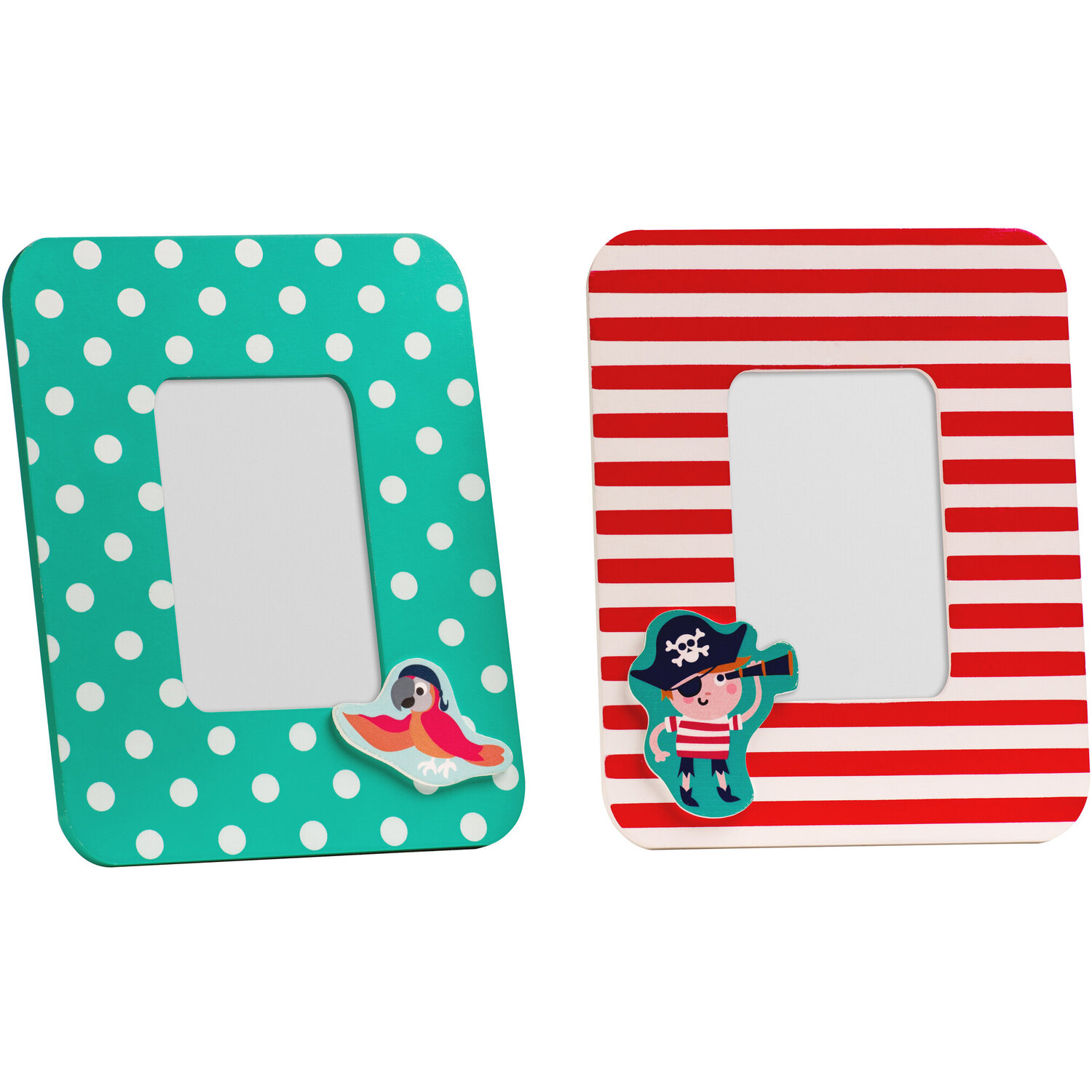 Pirate Assorted 4 x 6 Photo Frames - Multicolour