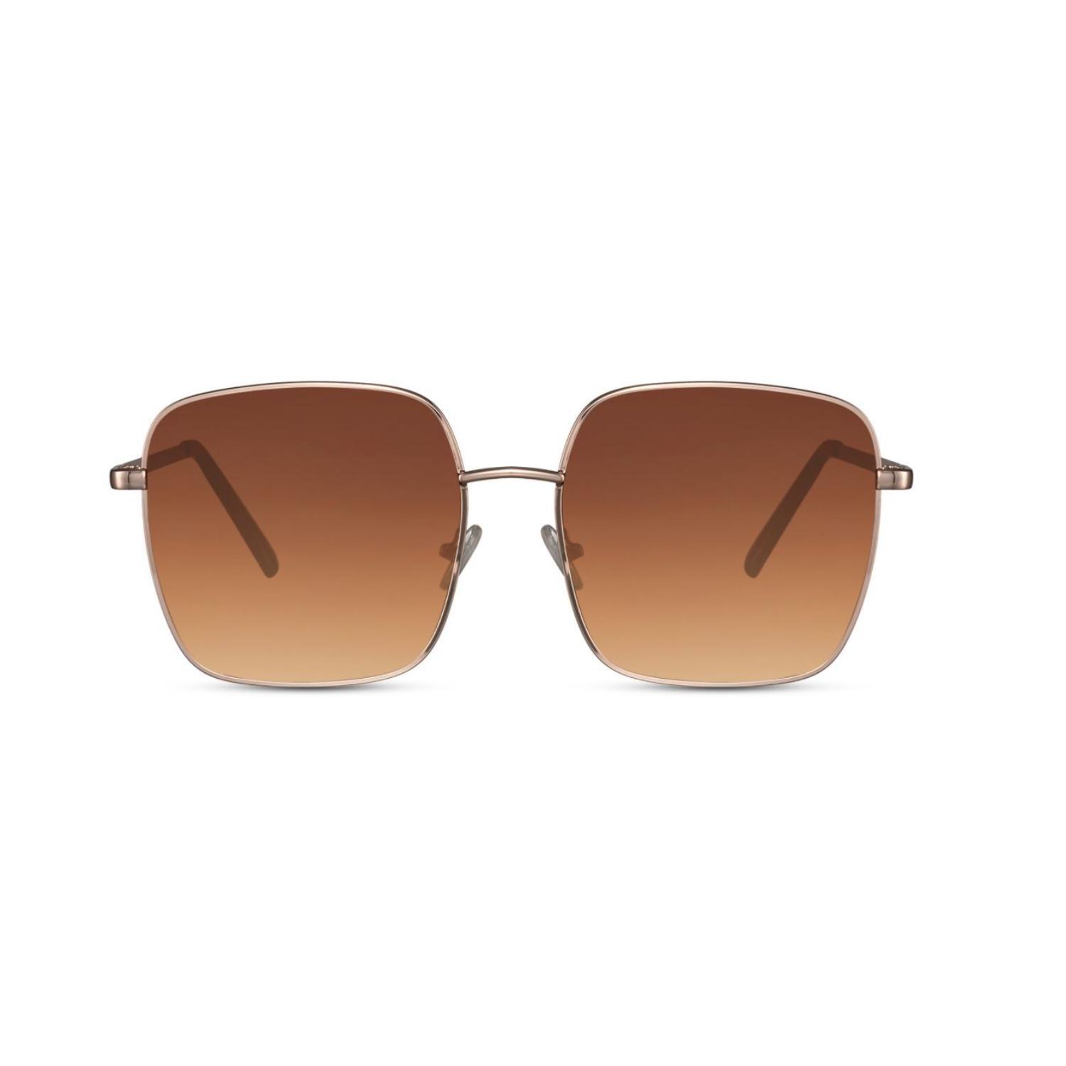 Sunglass Station Urban Square Unisex Sunglasses - Gold