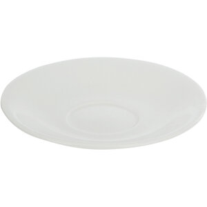 Sam Embossed White Saucer