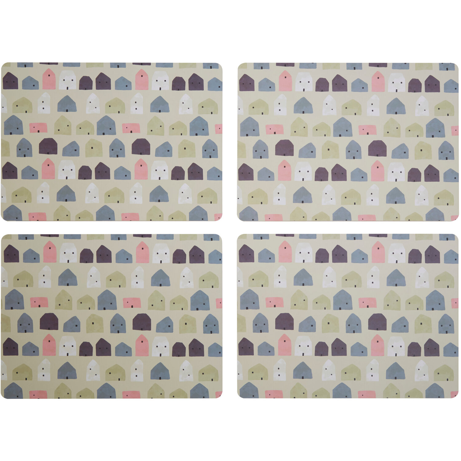 Maison By Premier Calcot 4 Piece Wild Cottage Placemats - Assorted