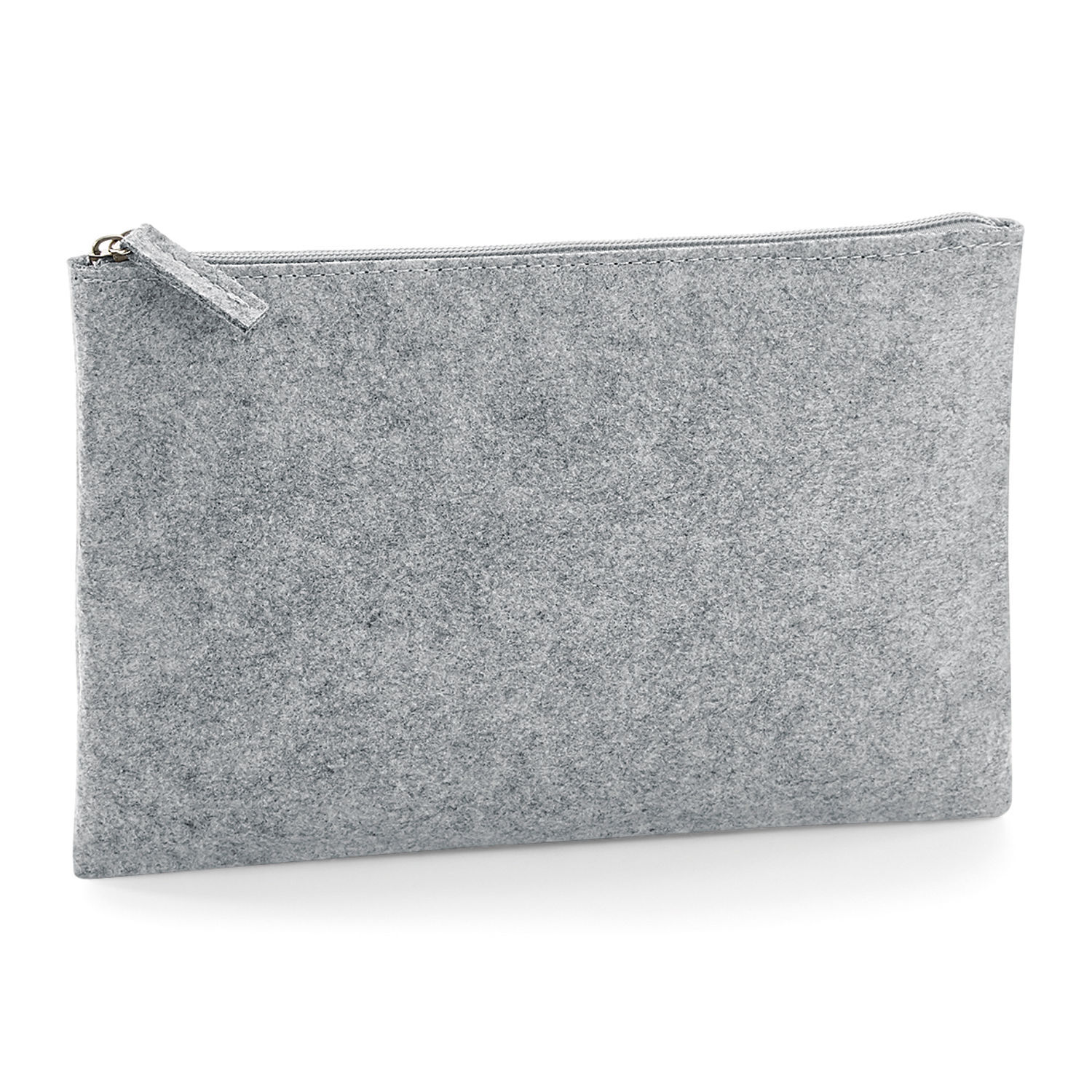 Bagbase Felt Accessory Pouch - Grey Melange