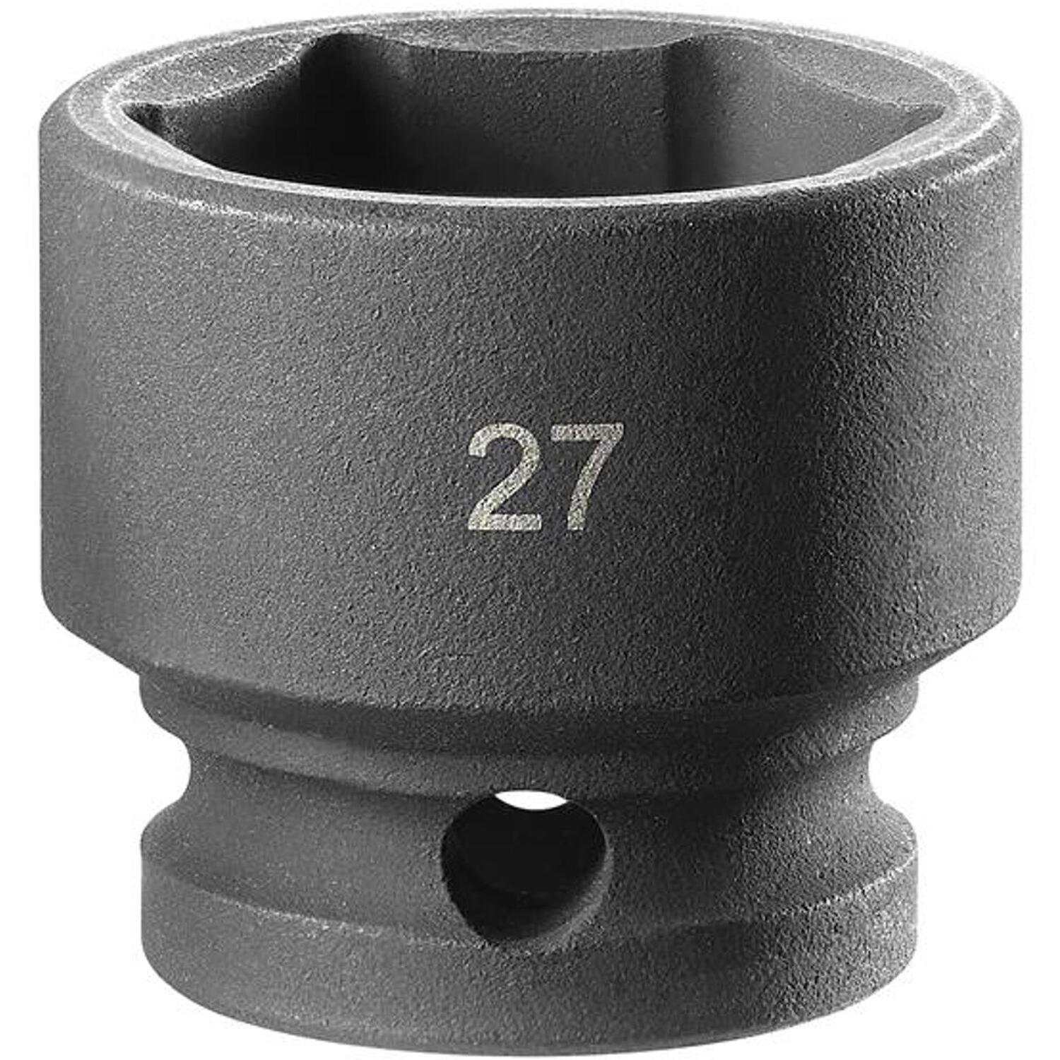 Facom 6-Point Stubby Impact Socket 1/2in Drive 27mm - Image 6