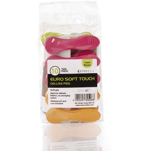 Orwell Soft Touch Deluxe Euro Pegs 10pk