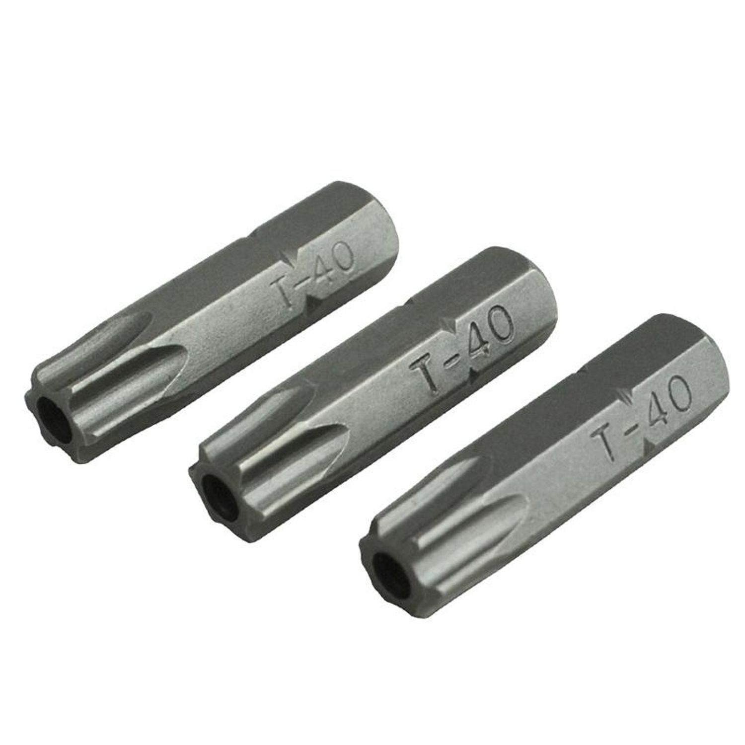 Faithfull Security S2 Grade Steel Screwdriver Bits - Multi Colour