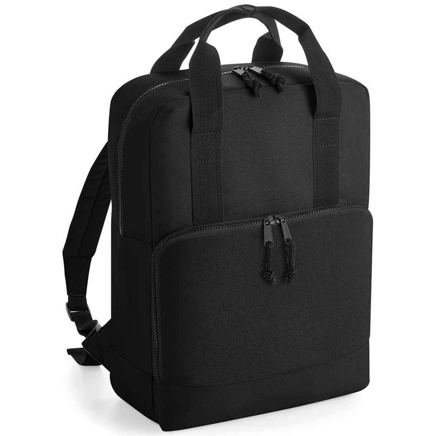 Bagbase (One Size, Black) Cooler Recycled Backpack - Image 3
