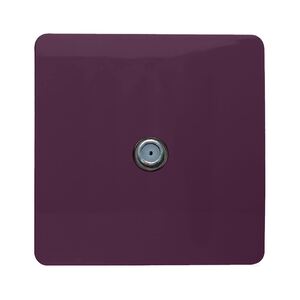 Trendi Switch 1 Gang Male F-Type Satellite Television Socket