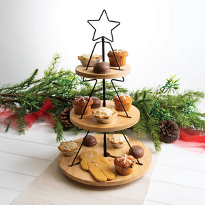 Christmas Tree Shaped Cake Stand
