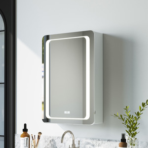 Bathroom Wall Mounted Rectangular LED Mirror Cabinet