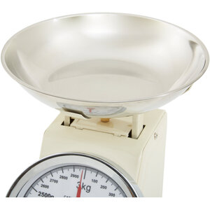 Olivier 3kg Cream Retro Kitchen Scale