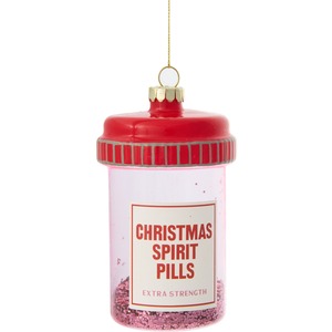 Christmas Spirit Pills Decoration