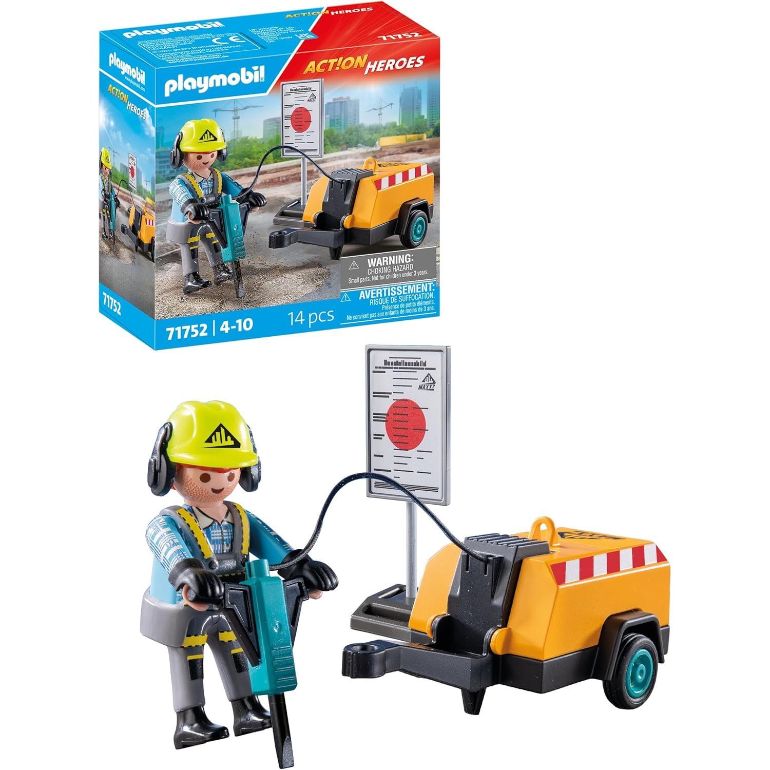 Construction Worker - Yellow