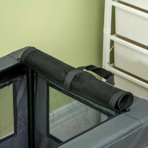 Foldable Soft Pet Carrier Crate with Cushion