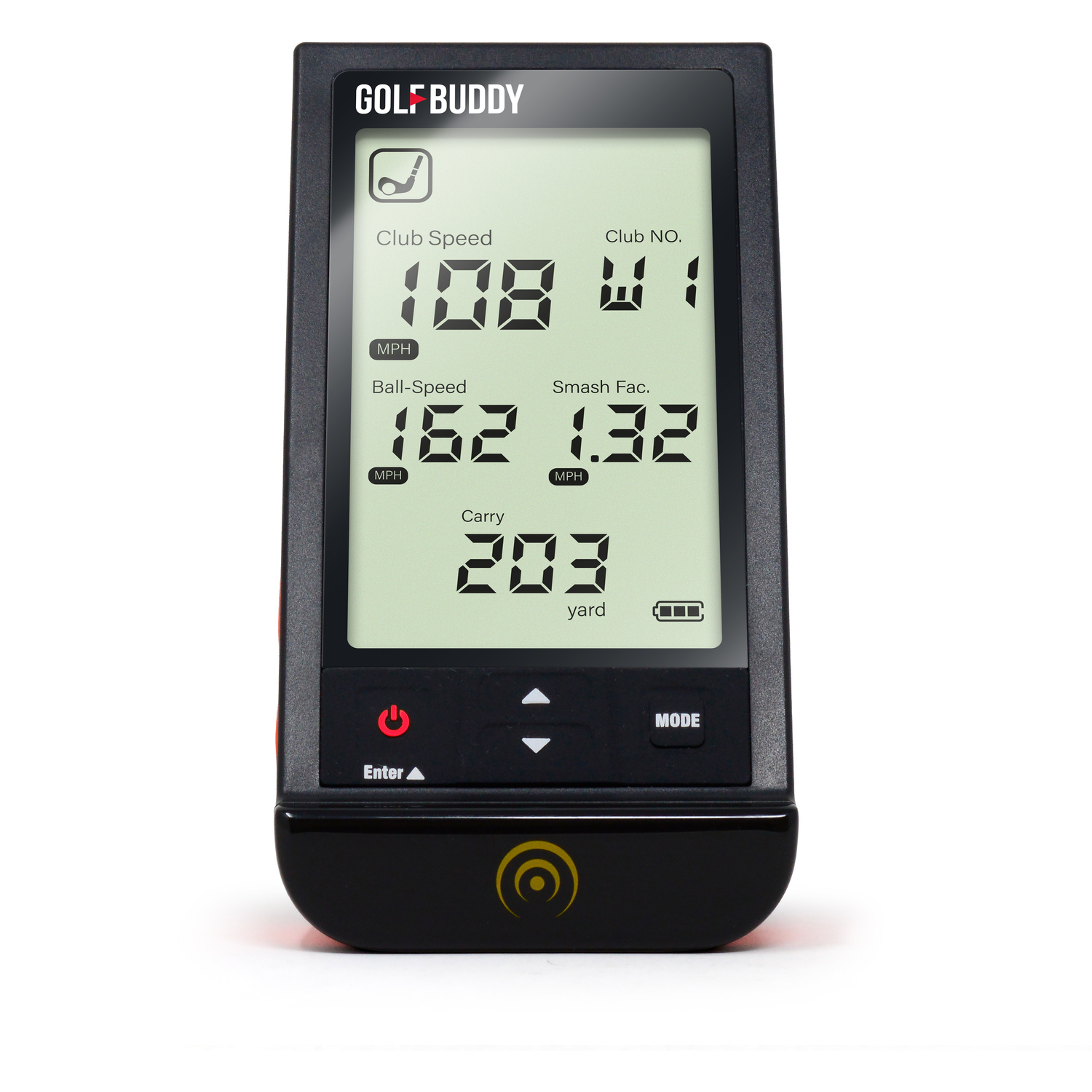 Golfbuddy Shot Mate Launch Monitor - Black