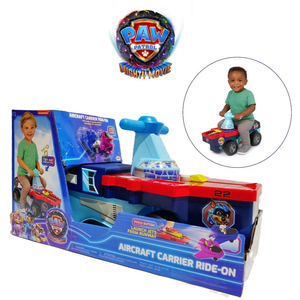 Paw Patrol Aircraft Carrier Ride On Bike With Jets