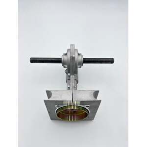 Replacement Tiller Transmission Gearbox Assembly with Mounting Bracket and Shaft