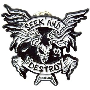 Metallica Seek & Destroy Badge