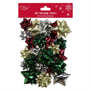 Pack-of-16-Modern-Mix-Metallic-Christmas-Bows