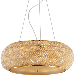 Pasha' Pendant Light  Gold