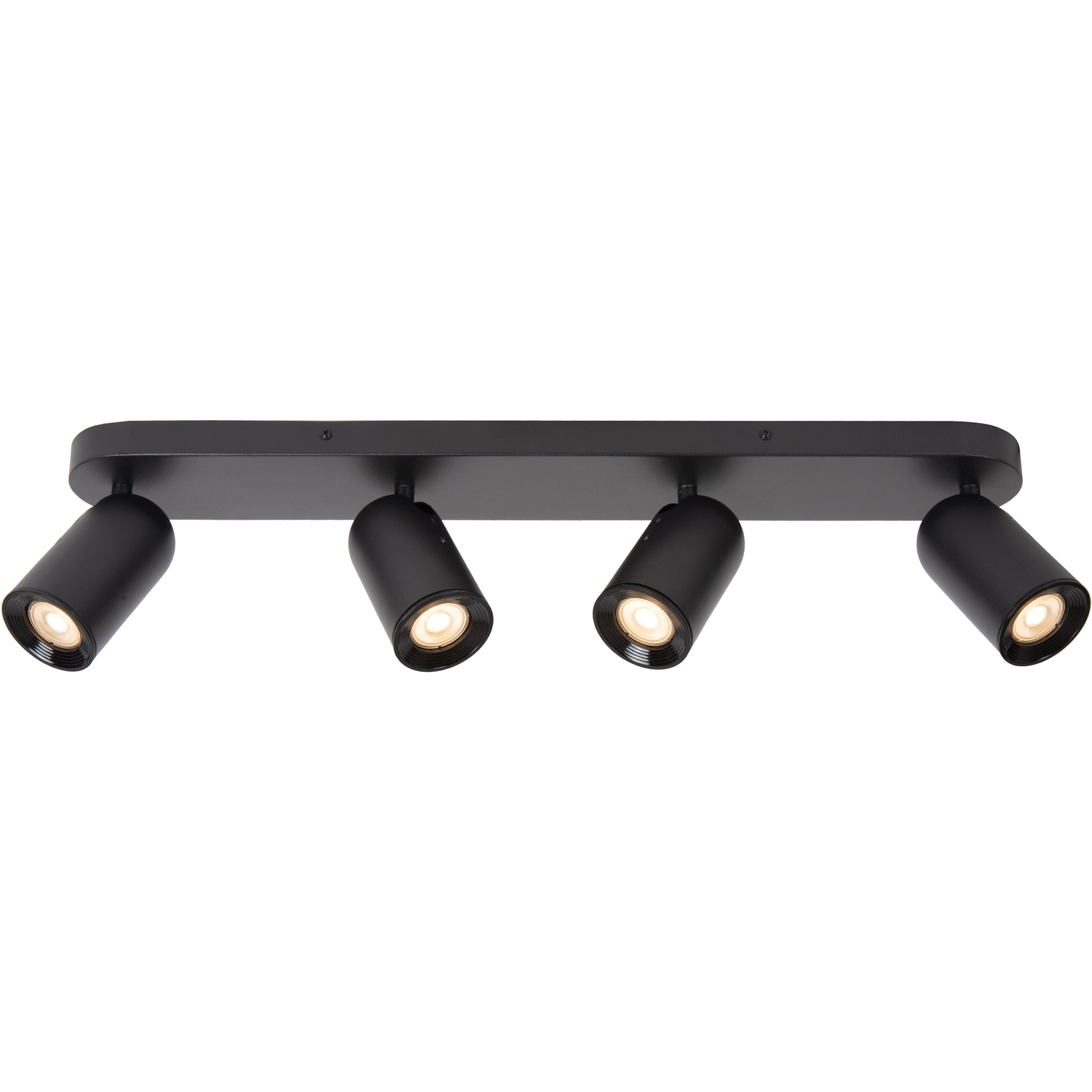 Lucide Unisex Black 'Punch' Dimmable Tiltable Adjustable Ceiling Spotlight Bar 4Xgu10 In Size 10 - Image 3