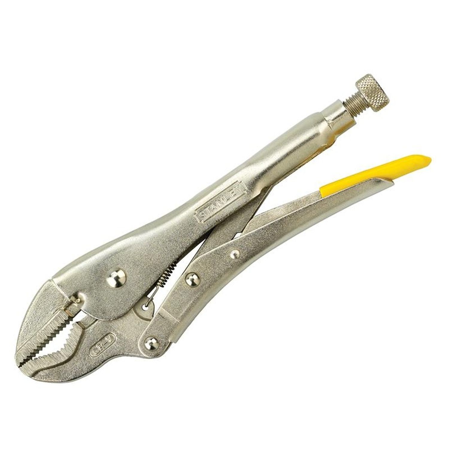Stanley Hand Tools V-Jaw Locking Pliers 225Mm (9In) - Multi Colour