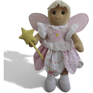 Pink Fabric Fairy Rag Doll