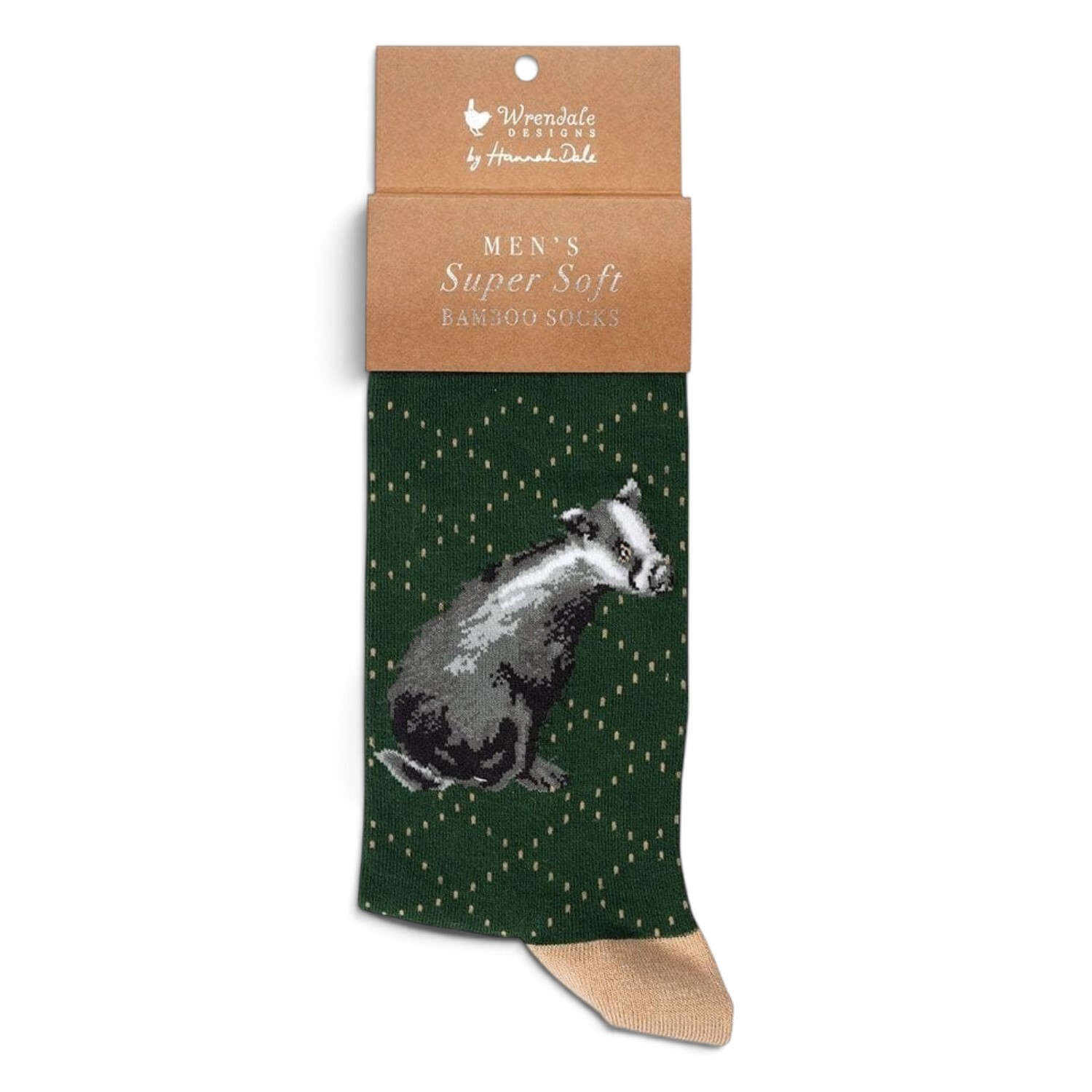 Wrendale Designs - The Country Gent' Badger Men's Socks - Image 3