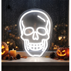 Skull Silhouette USB Indoor Decoration