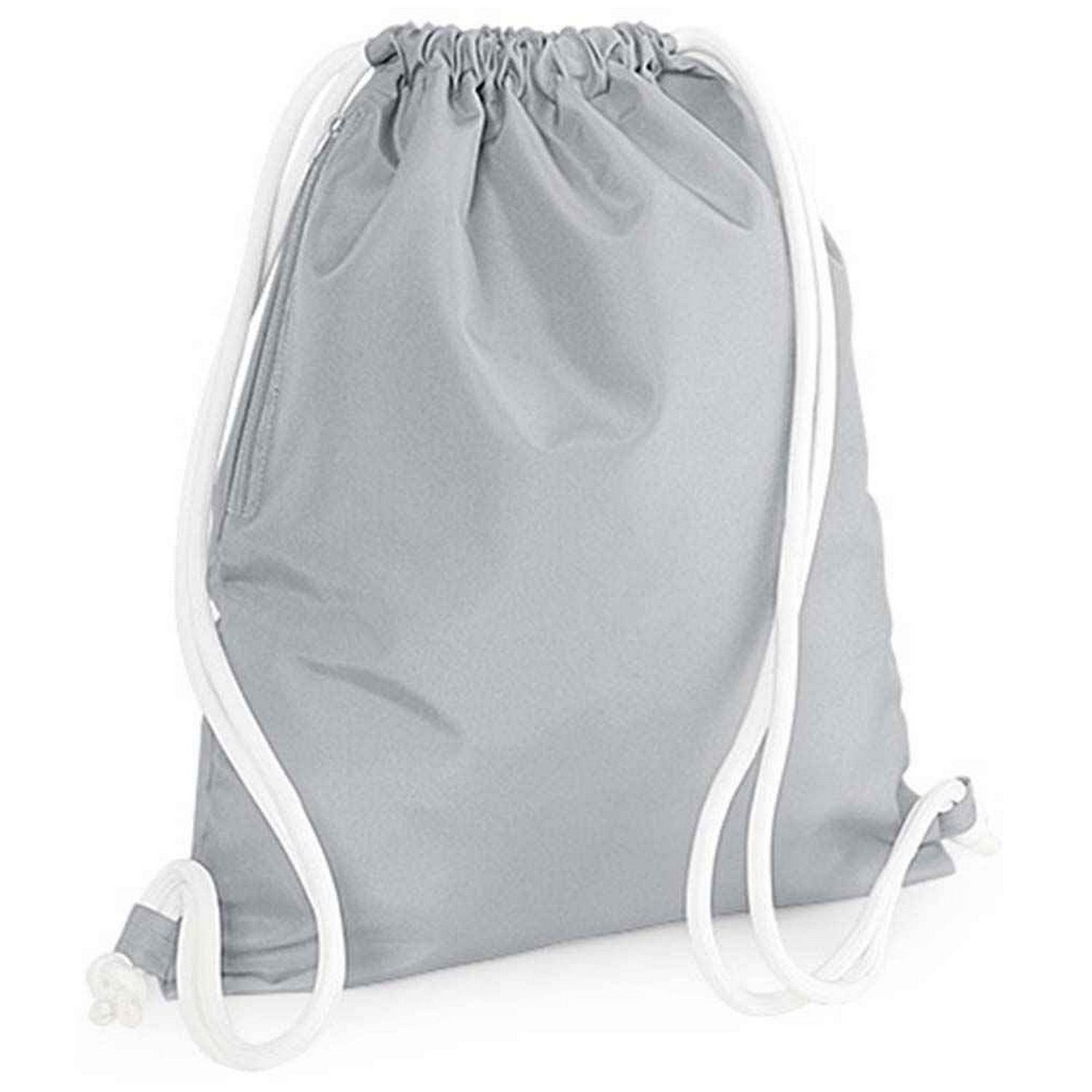 Bagbase Icon Drawstring Bag E - Light Grey