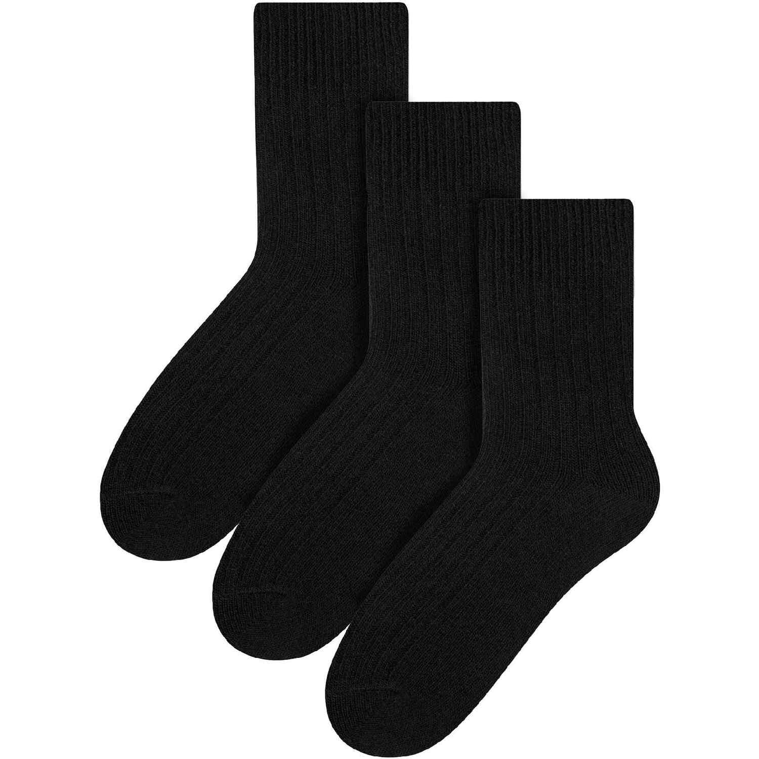 Steven 3 Pairs Mens Warm Wool Dress Socks