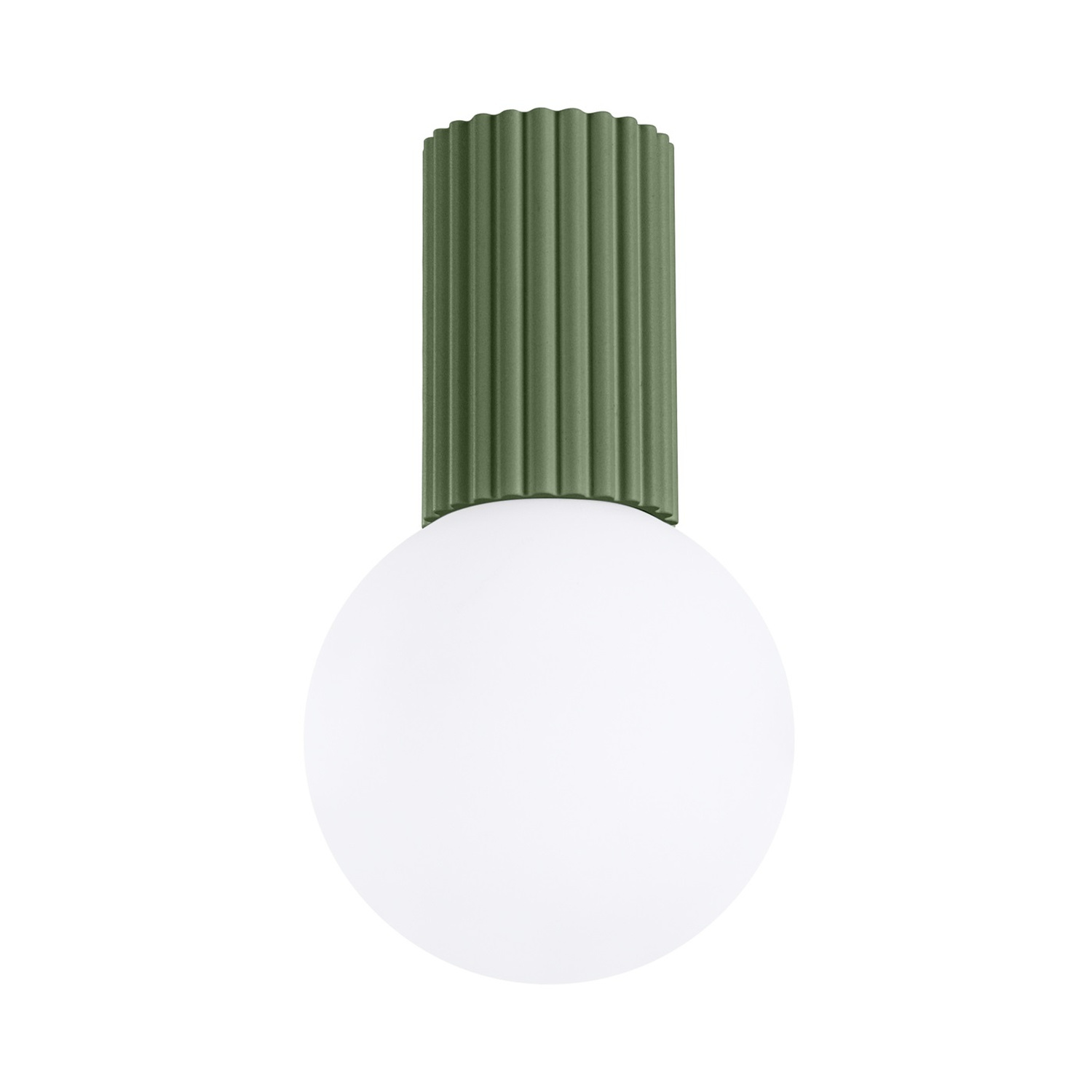B&Q - Luminosa Halo Bathroom Ceiling Light Olive Green 1X G9Ip44 - Image 2