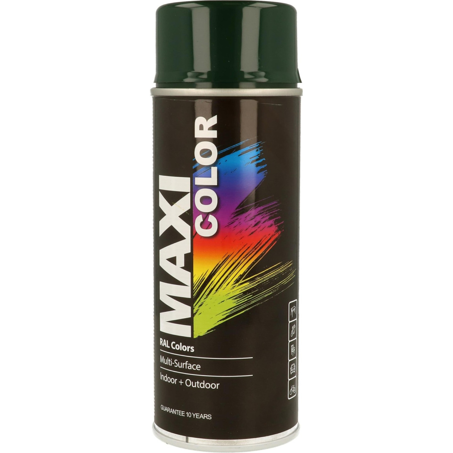Maxicolor Green Mx6009 Spray Gloss Fir Ral6009 400Ml - Image 3