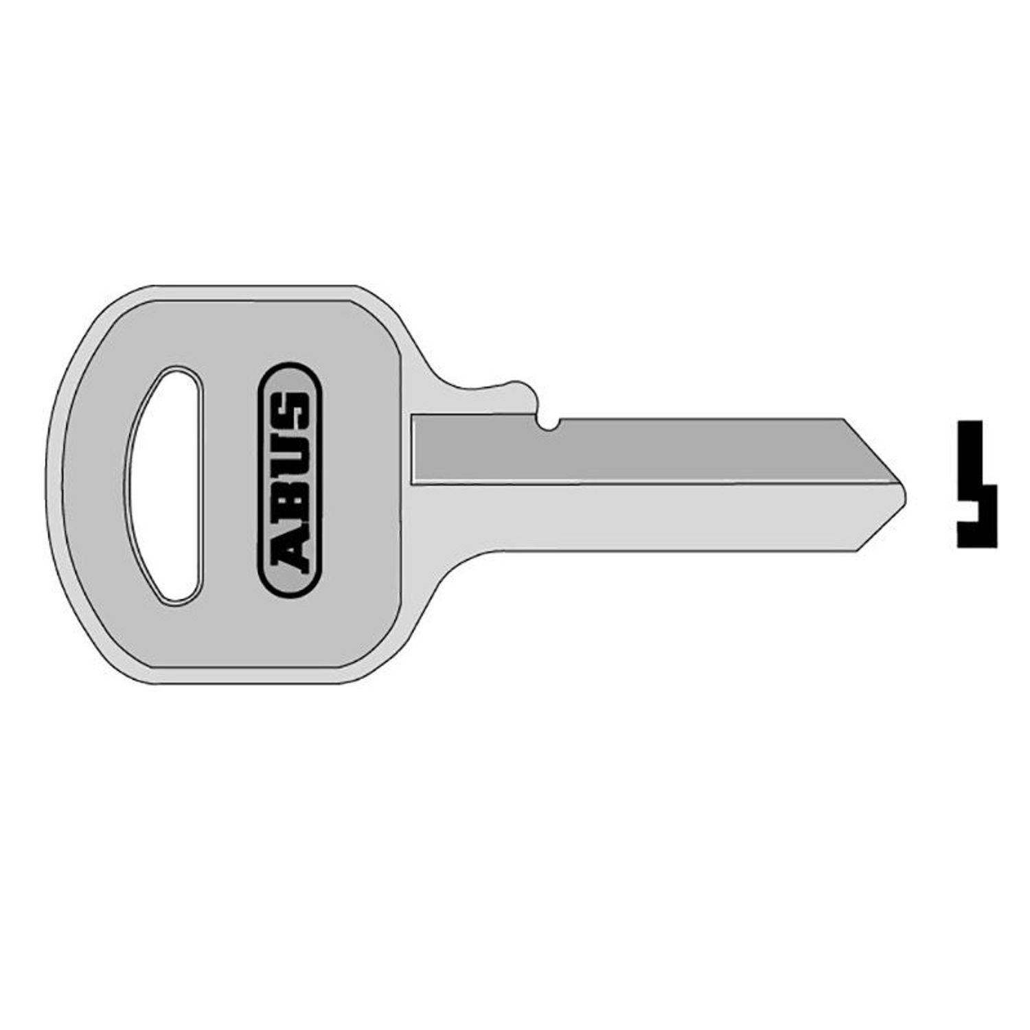 Abus Mechanical 55 Series Key Blanks C - Multi Colour
