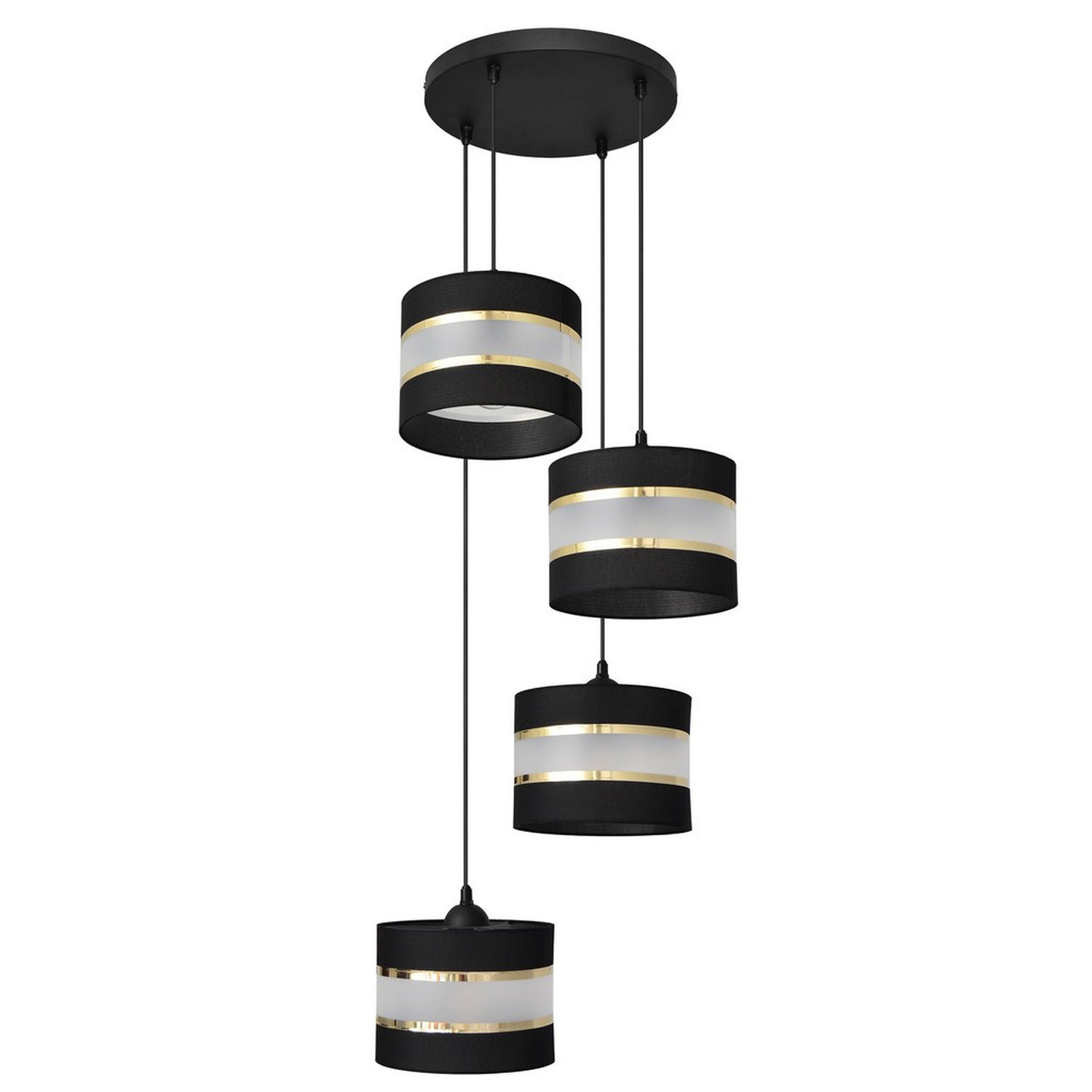 Helam Lighting Helen Pendant Light Black