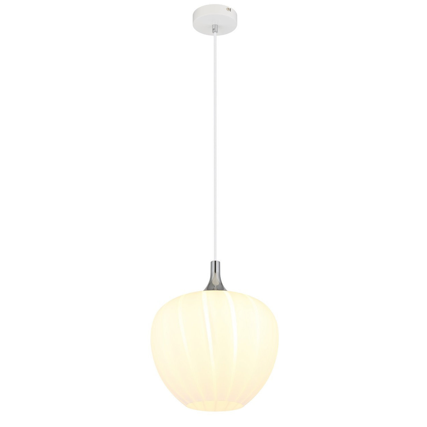 Globo Lighting Maxy Pendant Light White