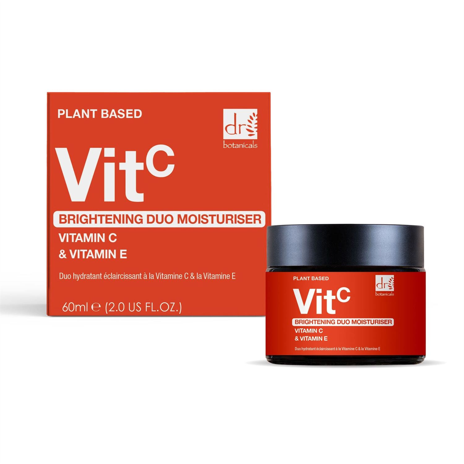 Dr. Botanicals Women's White Brightening Duo Anti-Ageing Moisturiser With 1% Vitamin C & Vitamin E In 60Ml - Image 4