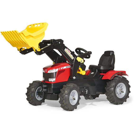 MF 8650 Tractor with Frontloader  Pneumatic Tyres